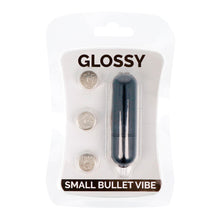 Comprar GLOSSY Bala Vibradora Pequeña Negra – Vibraciones Silenciosas Resistente al Agua Para Uso Diario-Noxtic