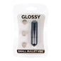 Comprar GLOSSY Bala Vibradora Pequeña Negra – Vibraciones Silenciosas Resistente al Agua Para Uso Diario-Noxtic