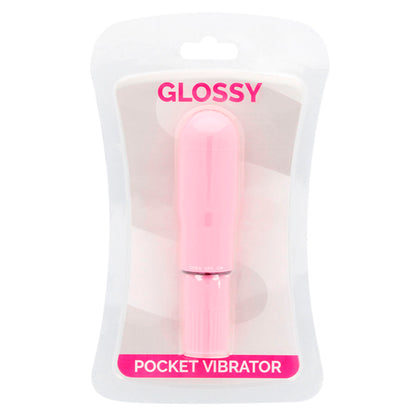 Vibratore tascabile lucido rosa – Compatto ed elegante per il piacere ovunque
