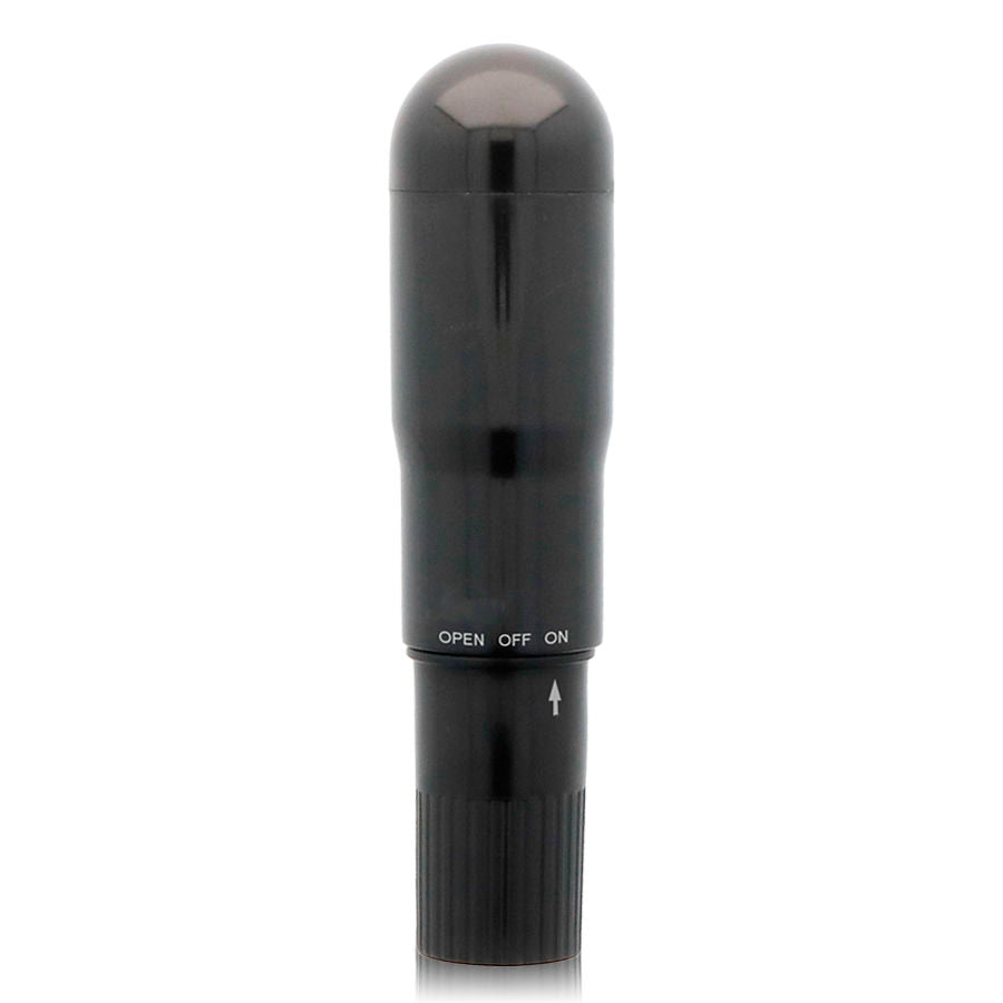 GLOSSY Pocket Vibrador Negro – Vibrador Silencioso Resistente Al Agua Para Uso Diario