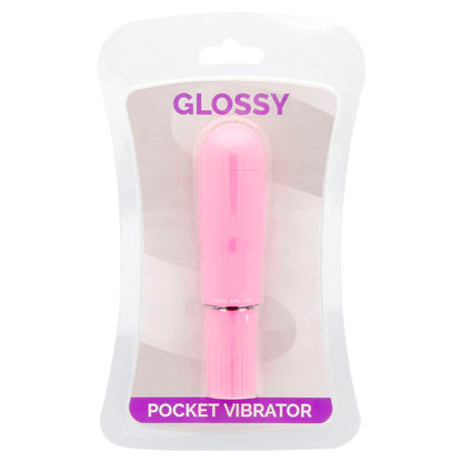 Comprar GLOSSY Pocket Vibrador Rosa Intenso – Vibrador Resistente Al Agua Con Vibraciones Silenciosas-Noxtic