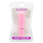 GLOSSY Pocket Vibrador Rosa Intenso – Vibrador Resistente Al Agua Con Vibraciones Silenciosas