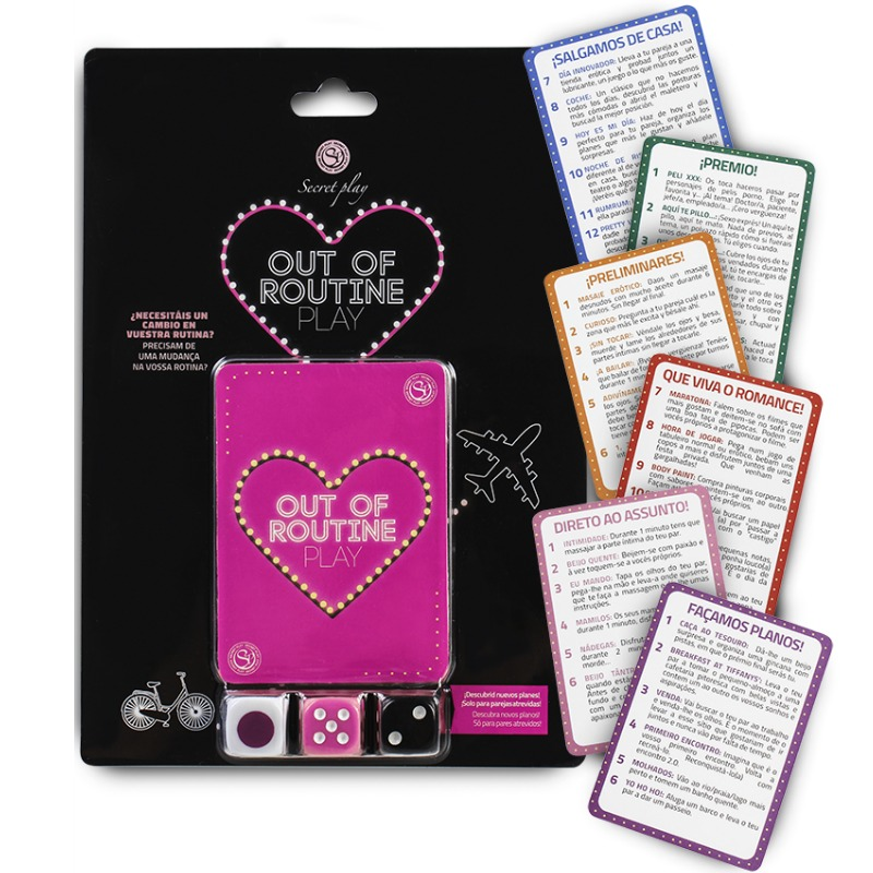 Comprar SECRETPLAY Juego Cambia Tu Rutina Versión Español Inglés – Diversión Interactiva Para Renovar Tu Relación-Noxtic