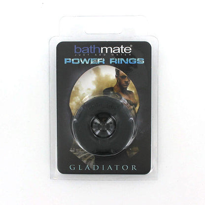 BATHMATE Anillo Gladiador Negro – Anillo Flexible Para Mayor Duración De Erección