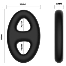 Comprar CRAZY BULL Anillo Doble De Silicona – Diseño Suave Para Comodidad Superior-Noxtic