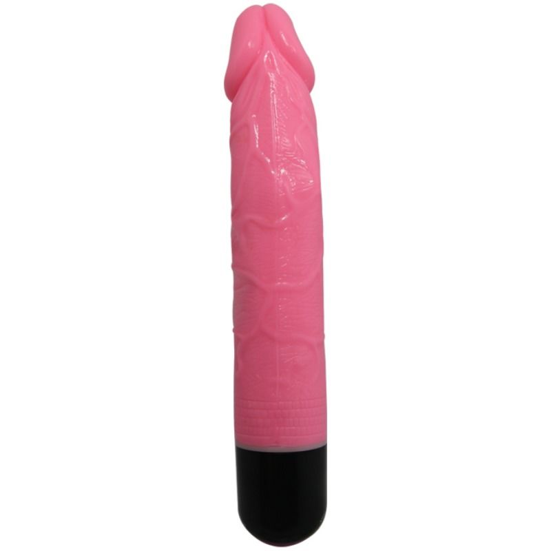BAILE - COLORFUL SEX VIBRADOR REALÍSTICO ROSA 23 CM