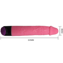 BAILE - COLORFUL SEX VIBRADOR REALÍSTICO ROSA 23 CM