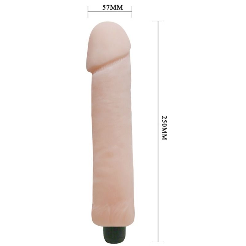 BAILE Love Companion Dildo Vibrador 25 CM – Diseño Realista Para Placer Sensorial