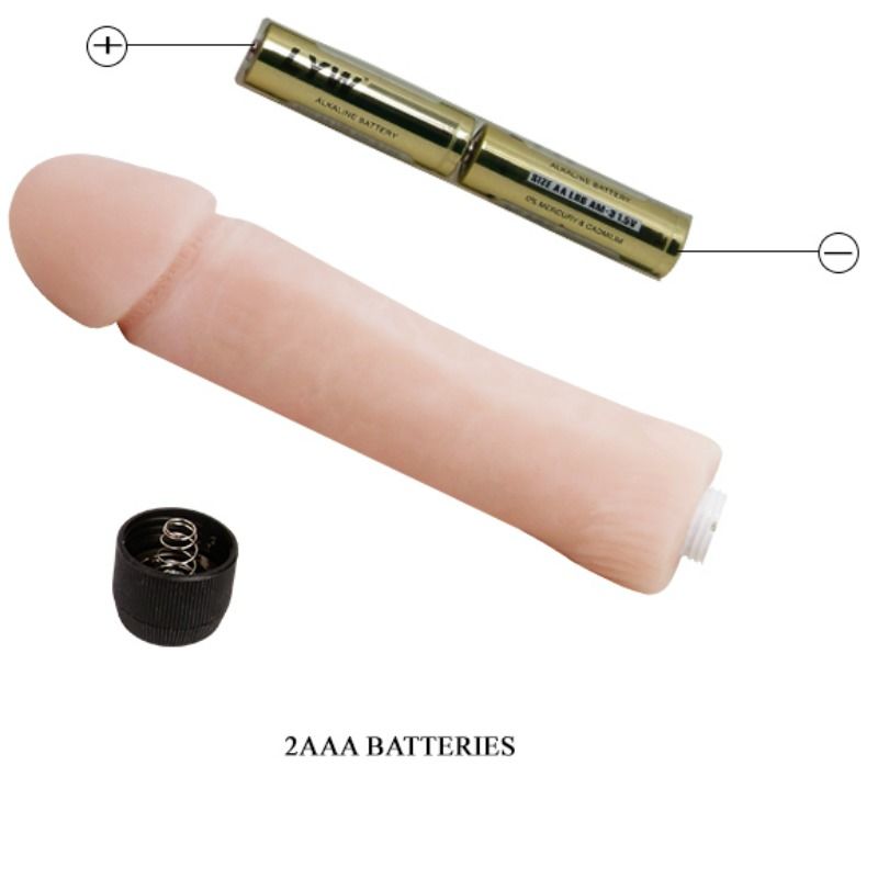 BAILE Love Companion Dildo Vibrador 25 CM – Diseño Realista Para Placer Sensorial