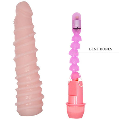 BAILE Flexi Vibe Sensual – Vibrador Ergonómico Con Estimulación Profunda