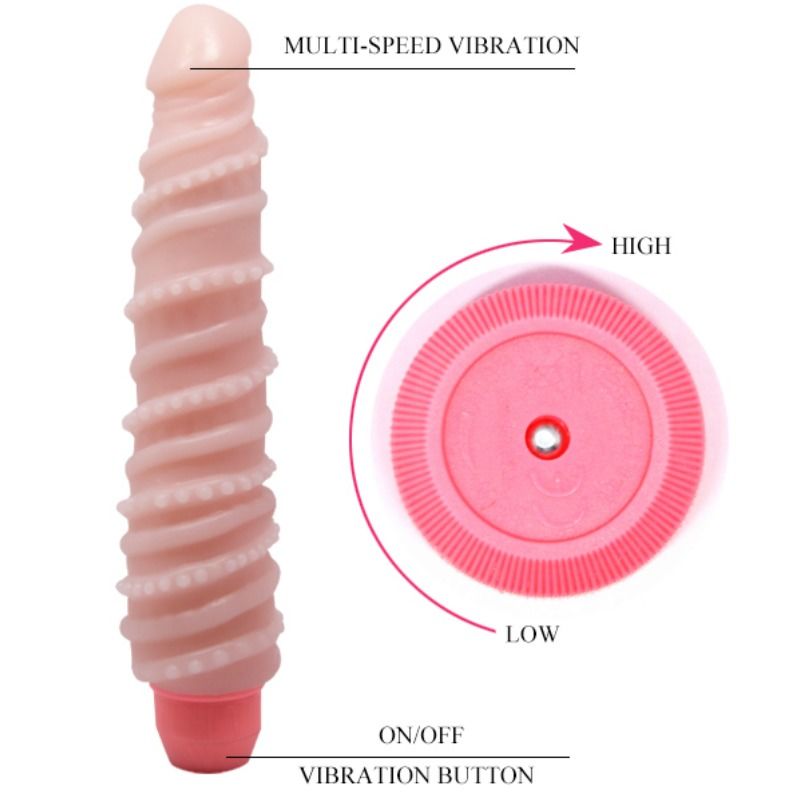 BAILE Flexi Vibe Sensual – Vibrador Ergonómico Con Estimulación Profunda