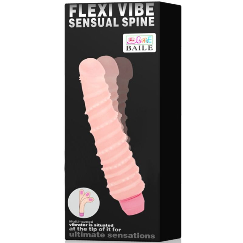 BAILE Flexi Vibe Sensual – Vibrador Ergonómico Con Estimulación Profunda