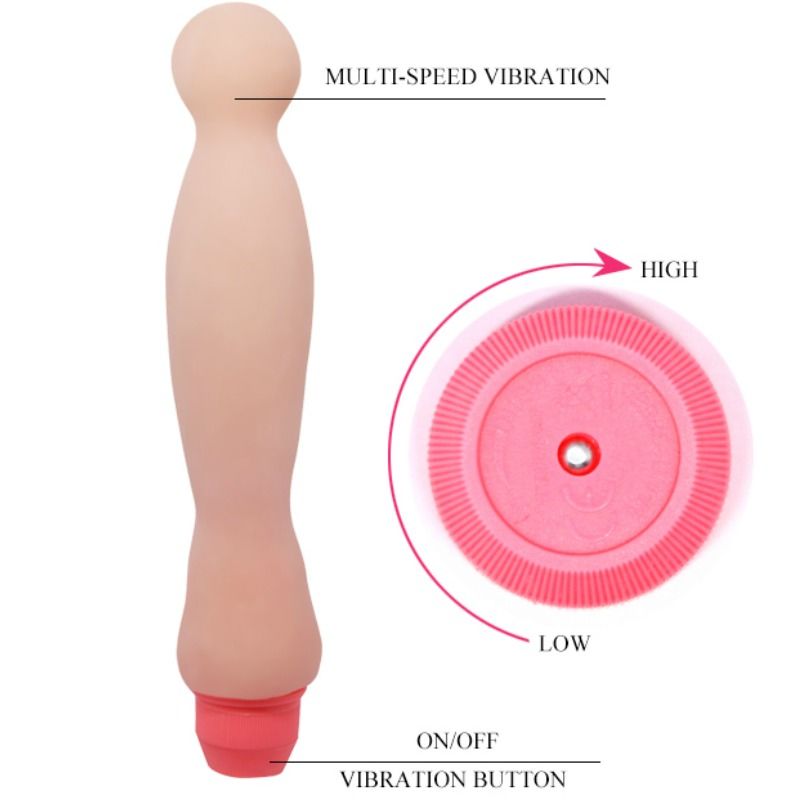 BAILE Flexi Vibe Sensual Spine Vibrador 22 CM – Diseño Ergonomico Para Experiencia Intensa