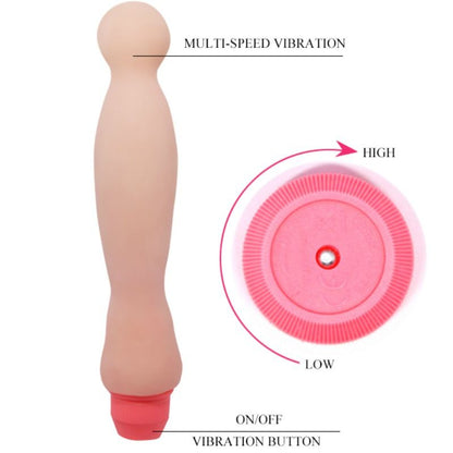 BAILE Flexi Vibe Sensual Spine Vibrador 22 CM – Diseño Ergonomico Para Experiencia Intensa