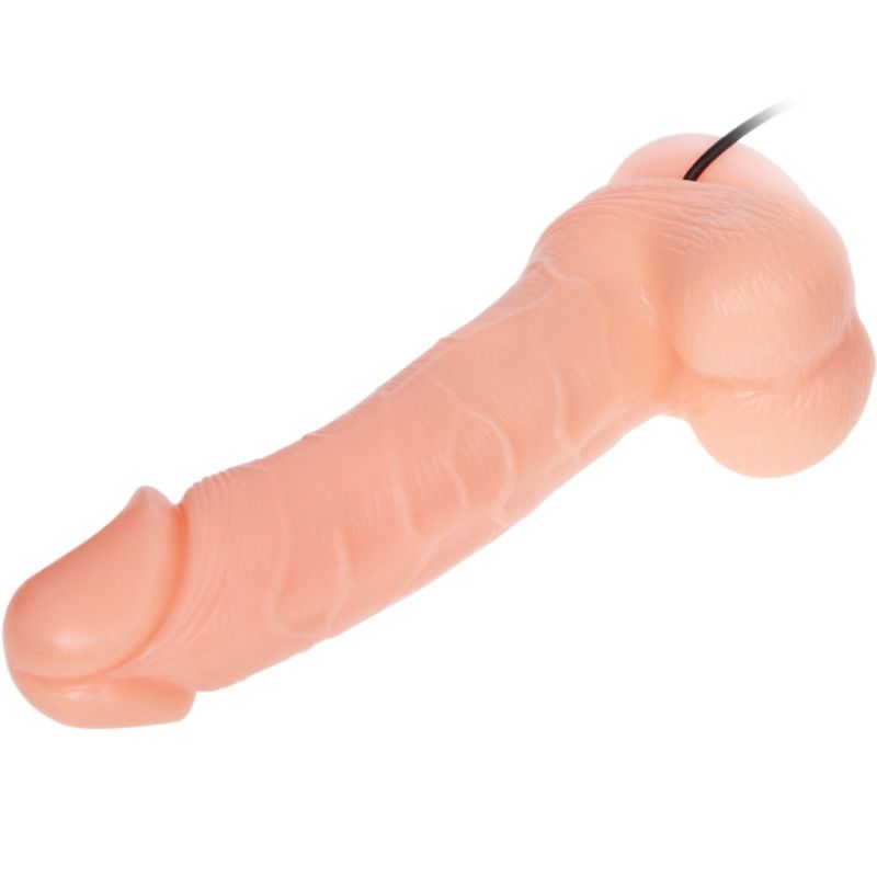 BAILE - DONG DILDO REALÍSTICO VIBRACIÓN Y ROTACIÓN 20 CM