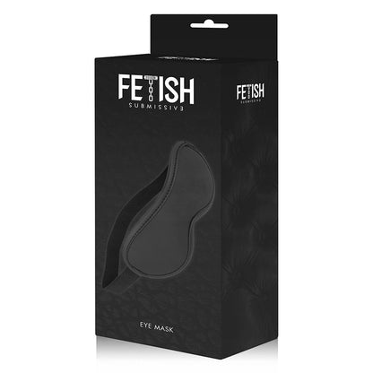 Fetish Submissive Antifaz Cuero Vegano II – Estilo Elegante Con Forro De Neopreno Para Experiencias Únicas