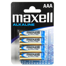 Comprar MAXELL Batería Alcalina AAA LR03 Blister 4 Unidades – Energía Duradera Para Dispositivos Electrónicos-Noxtic