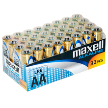 Comprar MAXELL Pila Alcalina AA LR6 Pack 32 – Energía Confiable Para Dispositivos Electrónicos-Noxtic