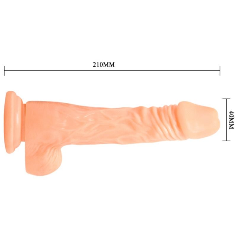 Dildo vibrante realistico BAILE – Design innovativo per un piacere autentico