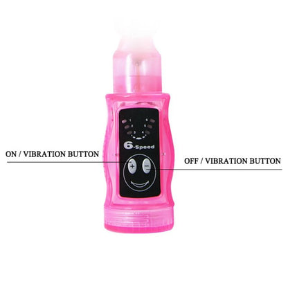 Comprar BAILE Distortion Estimulador Triple Rosa – Diseño Flexible Con 6 Velocidades De Vibración-Noxtic