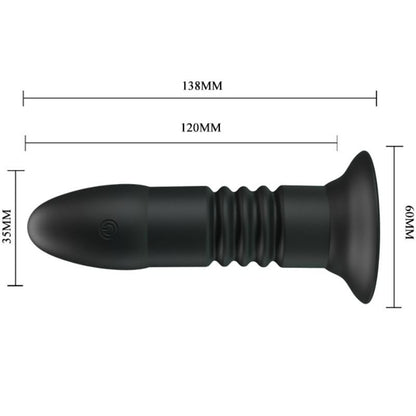 Comprar PRETTY LOVE Plug Magic Jinger – Diseño Ergonómico Con Ventosa Para Uso Manual-Noxtic