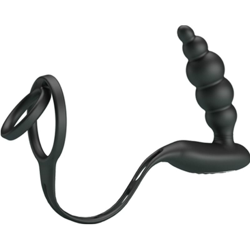 PRETTY LOVE Anillos Con Plug Vibrador – Estimulación Innovadora Para Un Placer Único