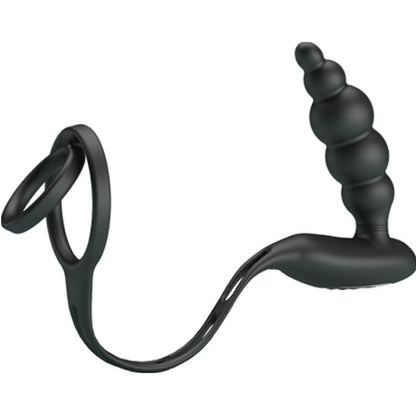 PRETTY LOVE Anillos Con Plug Vibrador – Estimulación Innovadora Para Un Placer Único