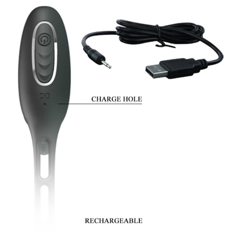Comprar PRETTY LOVE Anillos Con Plug Vibrador – Estimulación Innovadora Para Un Placer Único-Noxtic