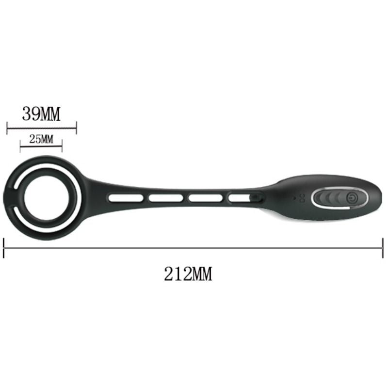 PRETTY LOVE Anillos Con Plug Vibrador – Estimulación Innovadora Para Un Placer Único