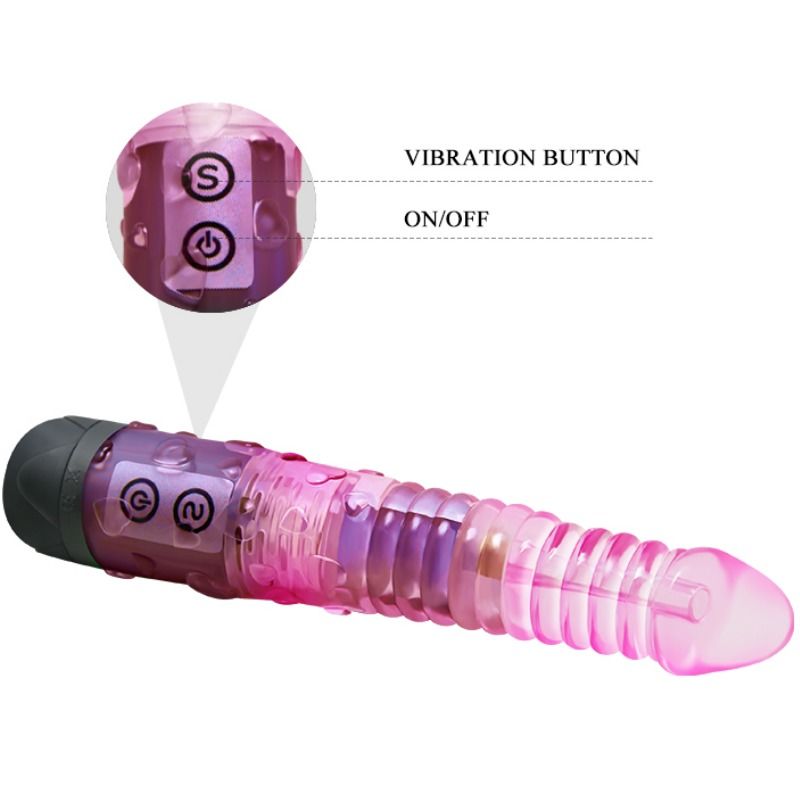 BAILE Give You Lover Vibrador Rosa – Estimulador Interno Con 10 Modos De Vibración