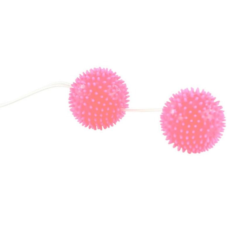 Comprar BAILE Bolas Texturadas Rosa 36 CM – Fortalece El Suelo Pélvico Con Diseño Ergonómico-Noxtic