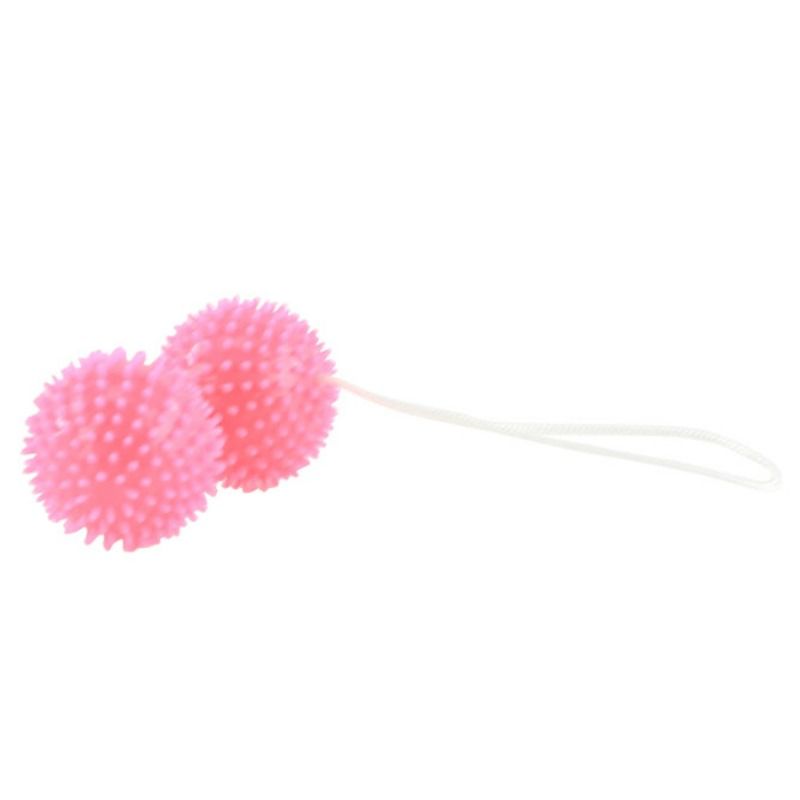 Comprar BAILE Bolas Texturadas Rosa 36 CM – Fortalece El Suelo Pélvico Con Diseño Ergonómico-Noxtic