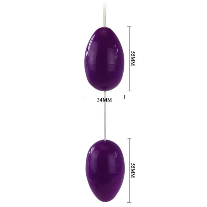 Comprar BAILE Twins Balls Lila – Bolas Anales Con Estimulación Suave Para Placer Aumentado-Noxtic