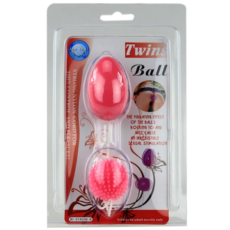 Comprar BAILE Twins Balls Bolas Anales Combinadas – Vibración Suave Para Placer Natural-Noxtic