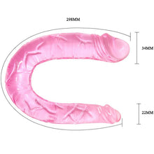 Comprar BAILE Doble Dong Rosa – Consolador Translúcido Compacto Para Estimulación Doble-Noxtic