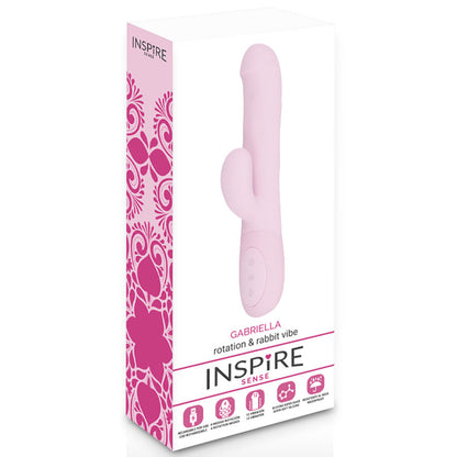 Vibratore Inspire Sense Gabriella Rosa – Design elegante con silicone ipoallergenico