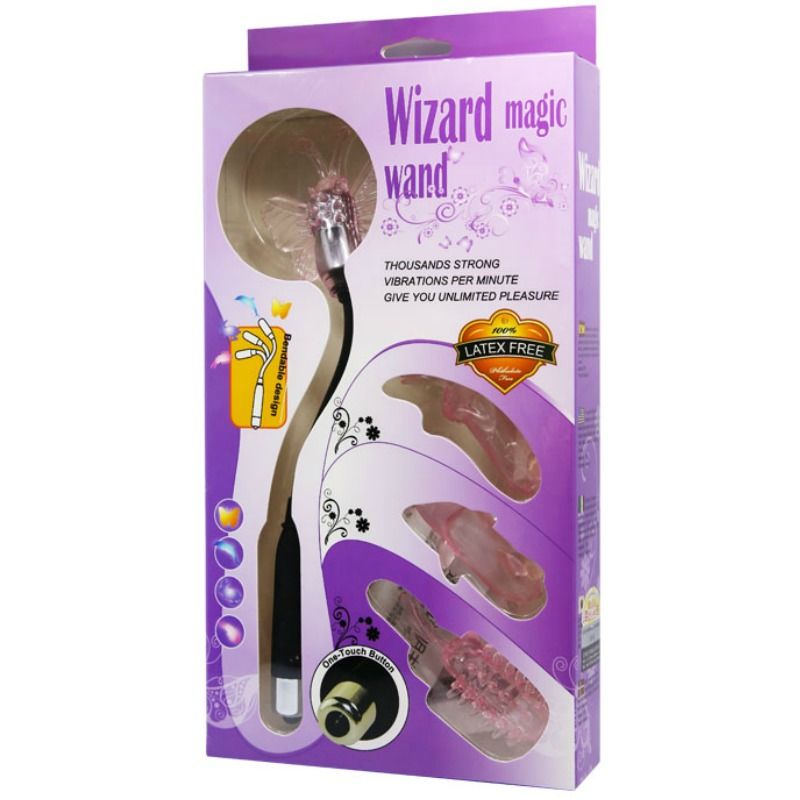 Comprar BAILE Wizard Magic Wand – Estimulador Con Vibración Para Experiencias Sensoriales Únicas-Noxtic