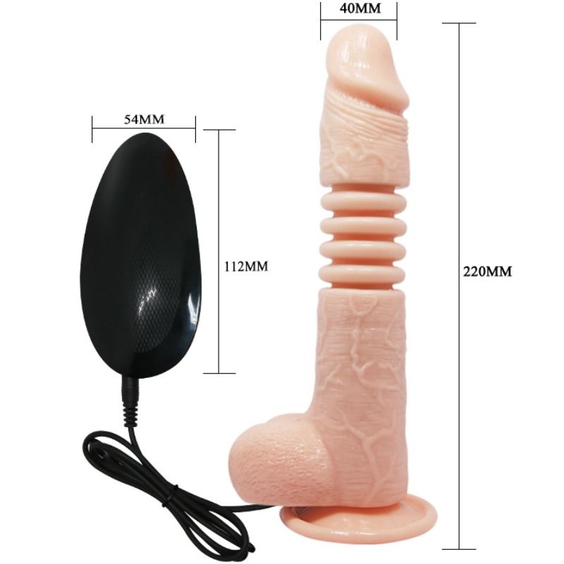 BAILE Thunder Up Vibrador Multifunciones – Diseño Innovador Para Exploración Sensorial