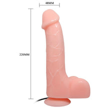 Comprar BAILE Vibrador Realista Bárbara Natural 22 Cm – Diseño Ergonómico Con Ventosa Fuerte Para Uso Sin Manos-Noxtic
