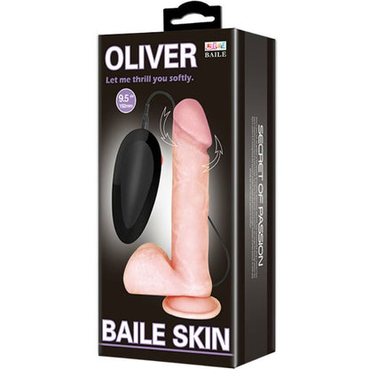 Comprar BAILE Vibrador Realista Oliver – Diseño Ergonomico Con Función Rotativa Y Ventosa-Noxtic