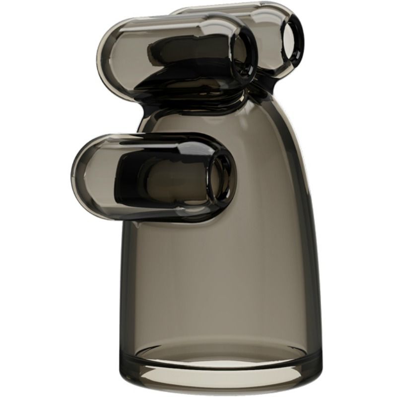 BAILE Funda Vibradora Crystal Cap II – Estimulador Interno Con Balas Vibrantes Ajustables