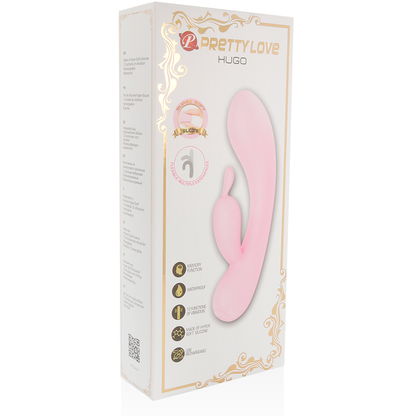 Pretty Love Smart Hugo – Vibrador Rabbit Recargable Con Diseño Suave Y Flexible