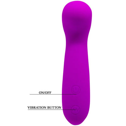 Comprar PRETTY LOVE Smart Vibrador Estimulador Hiram – Mini Varita Silicona Con 30 Potentes Vibraciones-Noxtic