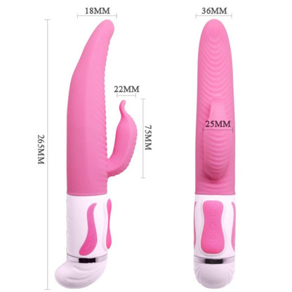Comprar Pretty Love Flirt Antoine – Vibrador Conejo Con Silicona Flexible Y 12 Velocidades-Noxtic