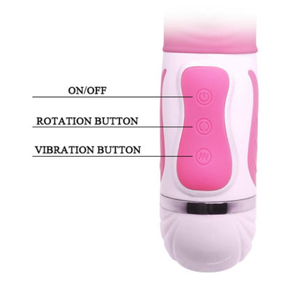 Comprar Pretty Love Flirt Antoine – Vibrador Conejo Con Silicona Flexible Y 12 Velocidades-Noxtic