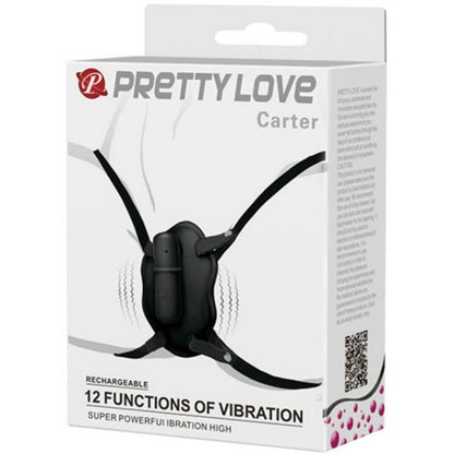 Comprar PRETTY LOVE Strap On Con Bala Vibradora Carter – Juguete Erótico Con Potente Vibración Para Libertad Sensual-Noxtic