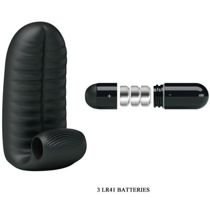 Comprar Pretty Love Abbott Dedal Estimulador Negro – Diseño Ergonómico Con Vibraciones Intensas-Noxtic