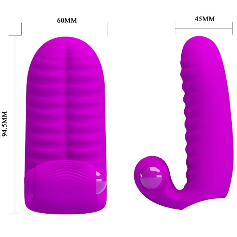 Comprar Pretty Love Abbott Dedal Estimulador Lila – Diseño Ergonómico Para Placer Intenso-Noxtic