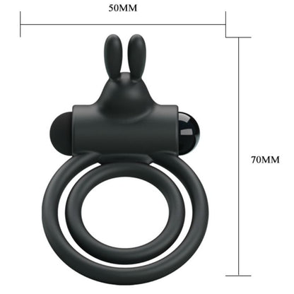 Comprar PRETTY LOVE Osmond Anillo Vibrador De Silicona – Estimulador Intenso Con Diseño Ergonómico-Noxtic