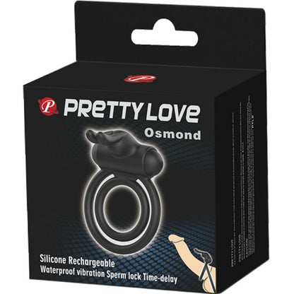Comprar PRETTY LOVE Osmond Anillo Vibrador De Silicona – Estimulador Intenso Con Diseño Ergonómico-Noxtic